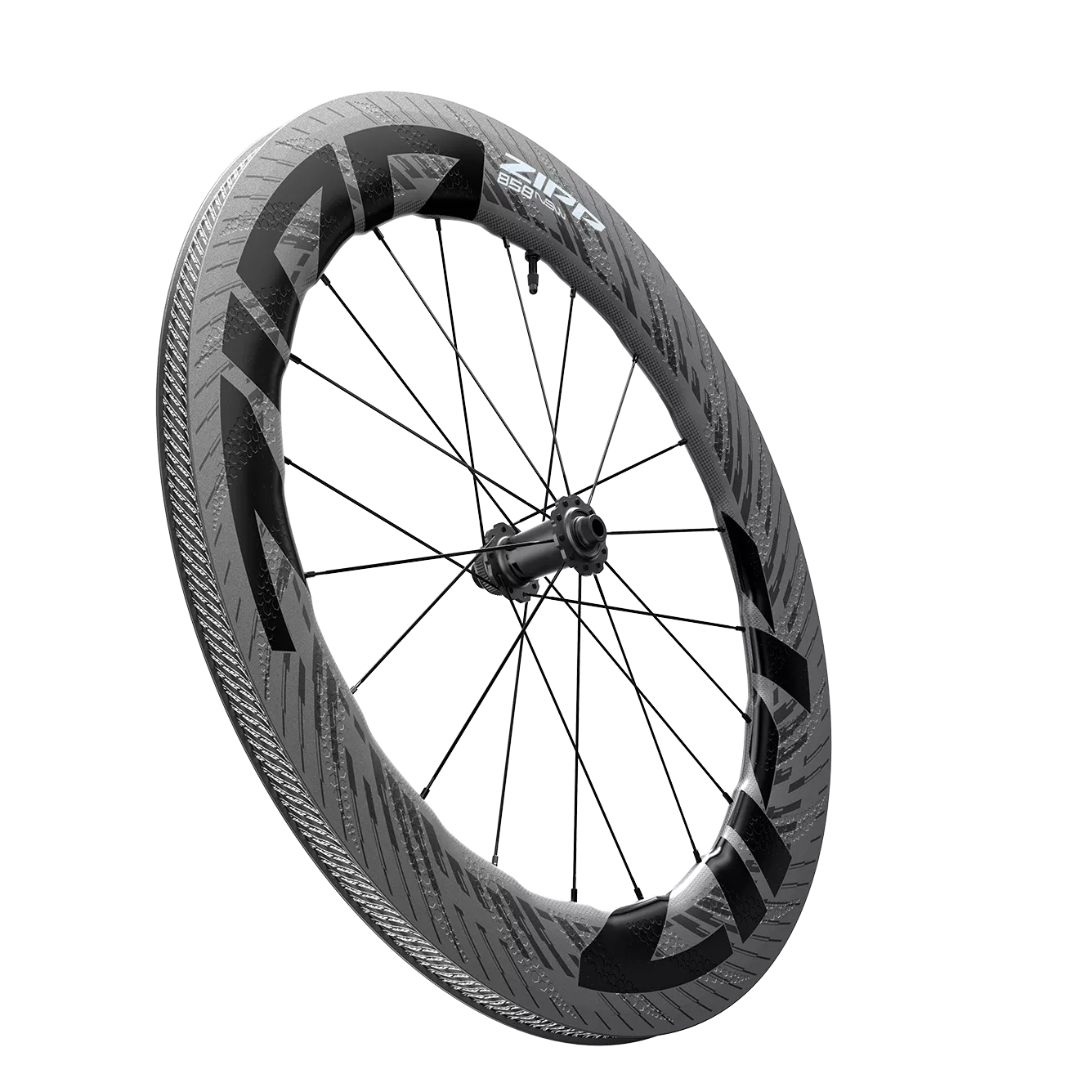 Zipp 858 NSW Carbon Tubeless Disc Brake Wheelset